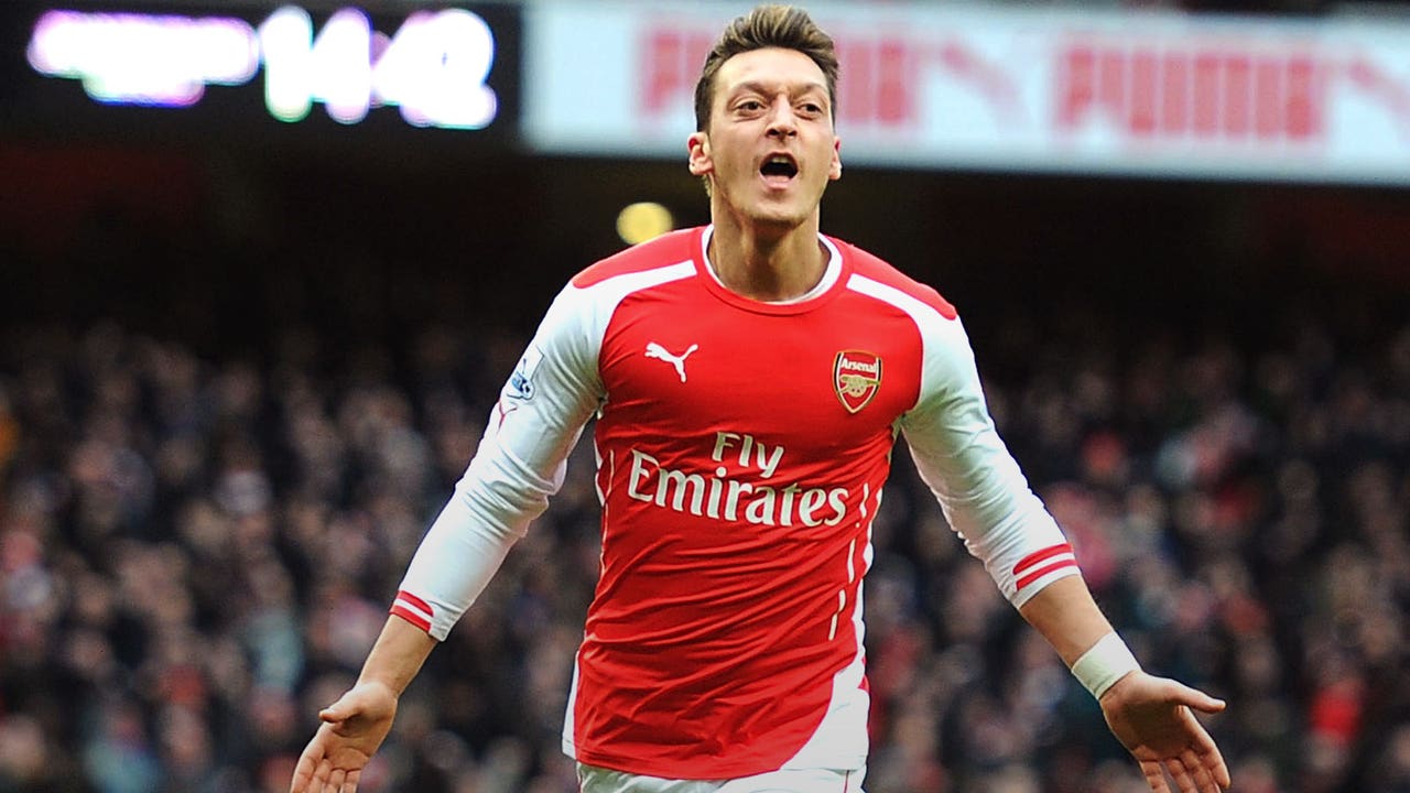 Ruthless Arsenal thrash sorry Aston Villa to make it five wins in a row